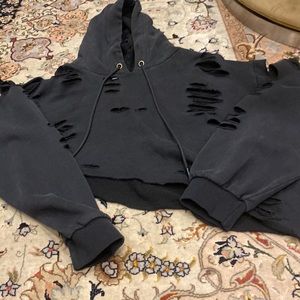 Cropped sweater